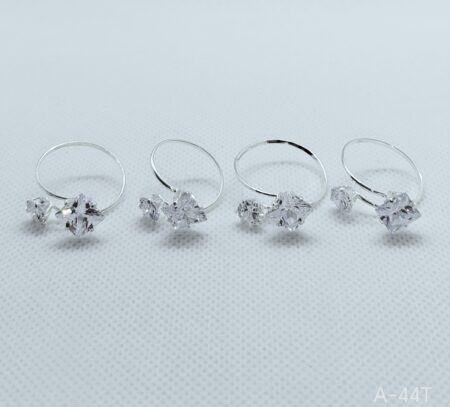 Anillo Cuadro Redonda